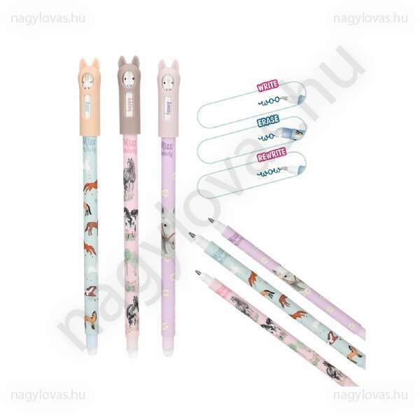 Miss Melody radírozható zselés toll