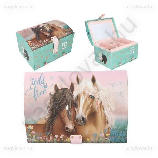 Miss Melody számkódos ékszertartó doboz