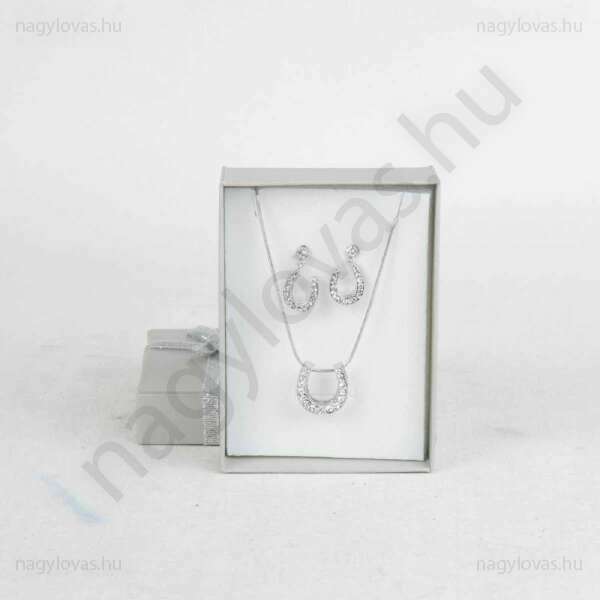 Nyaklánc és fülbevaló szett
