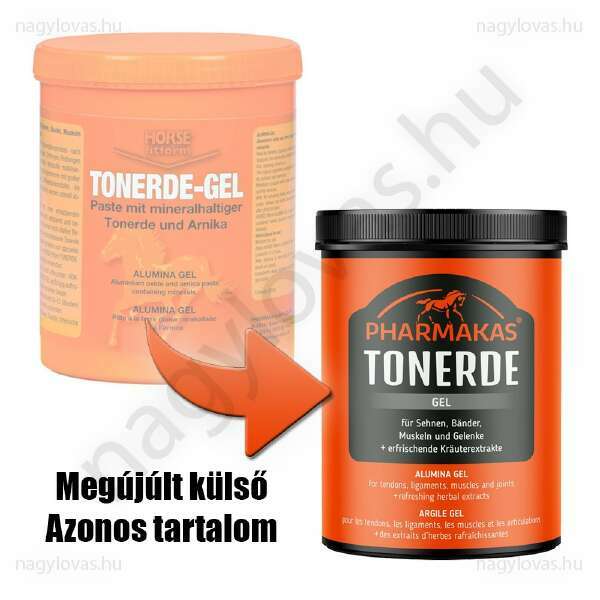 Pharmaka Tonerde Gel agyag 2kg 