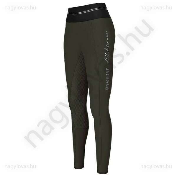 Pikeur Gia full Grip női leggings blackolive