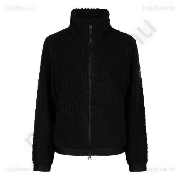 Pikeur  Velvetknit polár kabát fekete