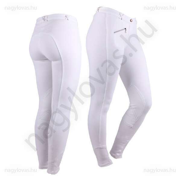 QHP Adult lovagló nadrág fehér