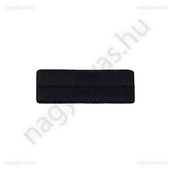 QHP Air Mesh állszíjvédő fekete 18cm