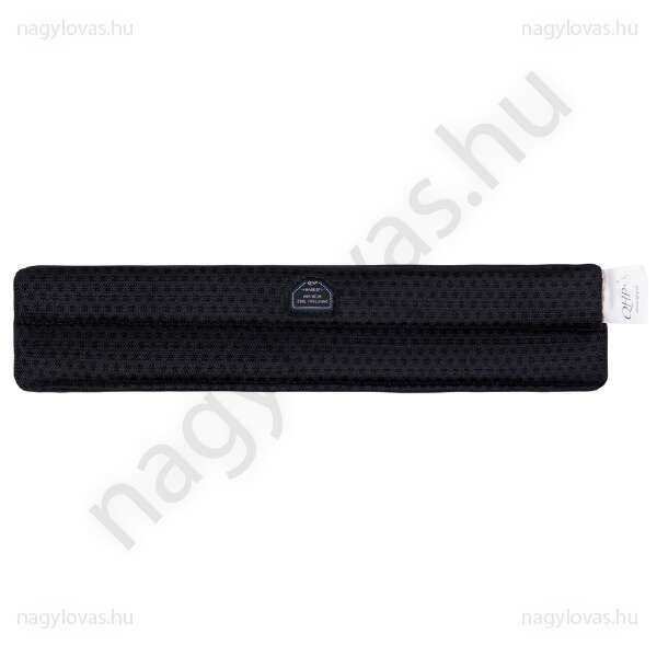 QHP Air Mesh fekete póni orrszíjvédő 