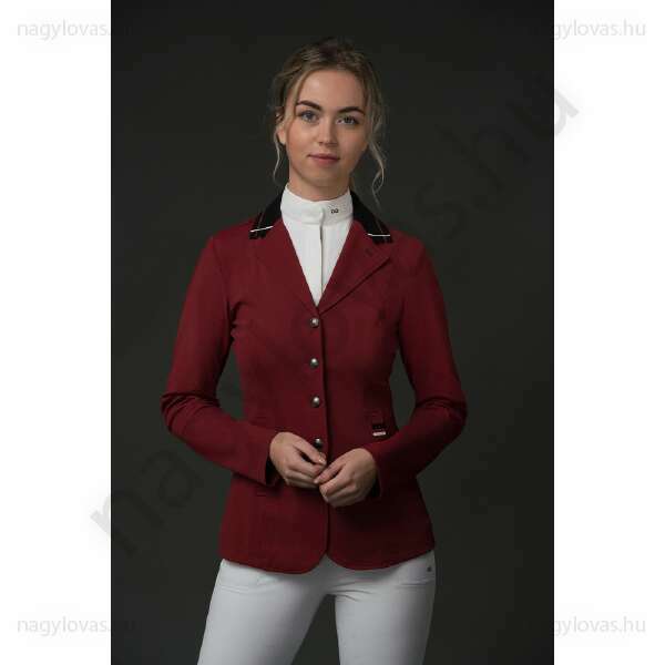 QHP AmbitionFirst női versenyzakó burgundi 40