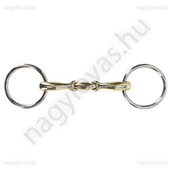 QHP anatomical kétszer tört zabla - 14,5cm