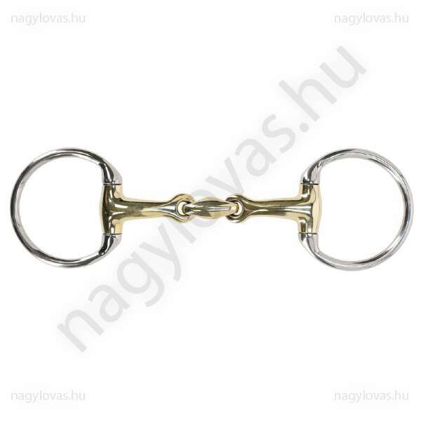 QHP argentan kétszer tört zabla 14,5cm