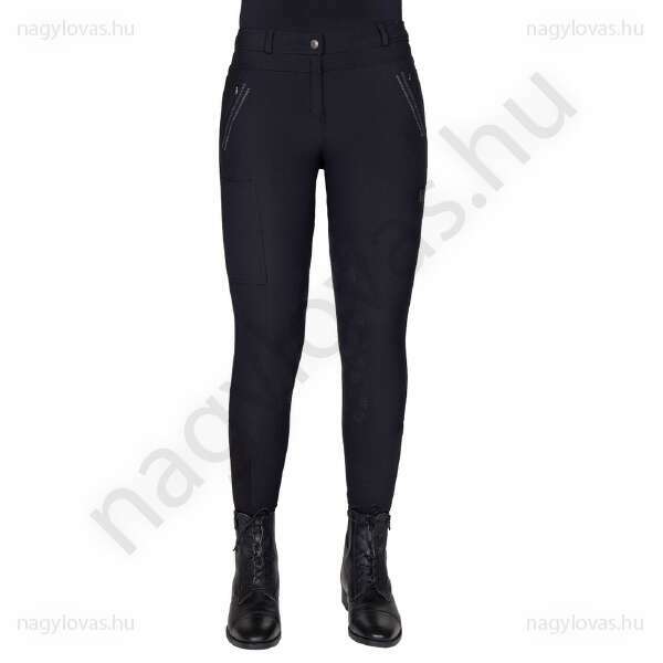 QHP Avélie  női lovaglónadrág fekete 32