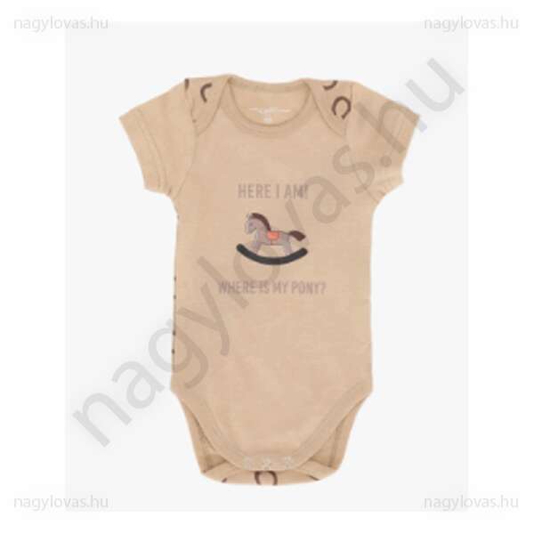 QHP Bobby baby body bézs 56