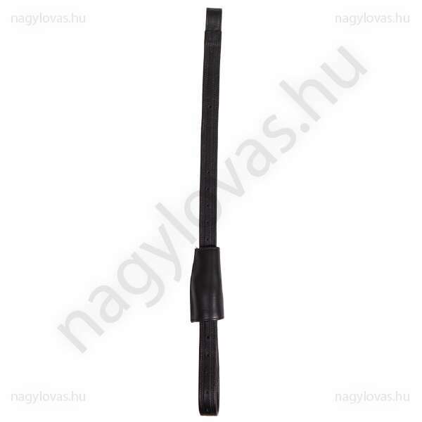 QHP bőr kengyelszíj mono - Fekete - 60