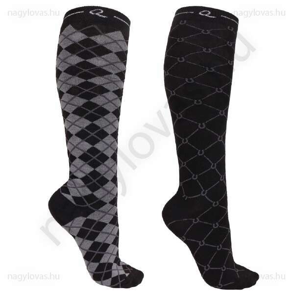 QHP Classic lovaglózokni 2pár s.szürke 39-42