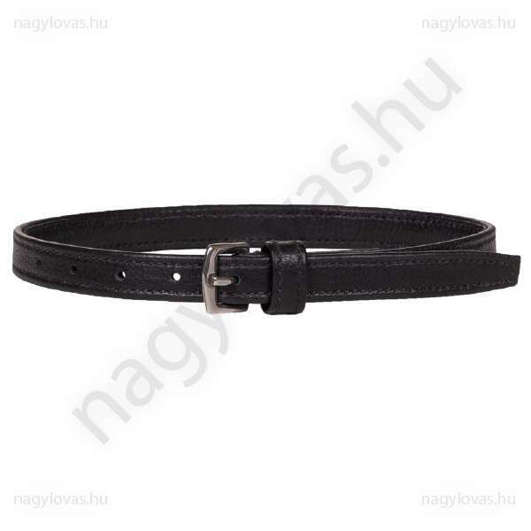 QHP Dana bőr sarkantyúszíj-fekete-46cm