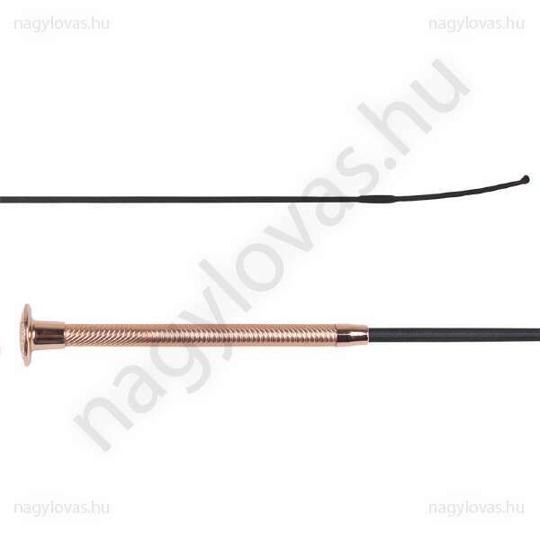 QHP díjlovagló pálca rosegold 100cm