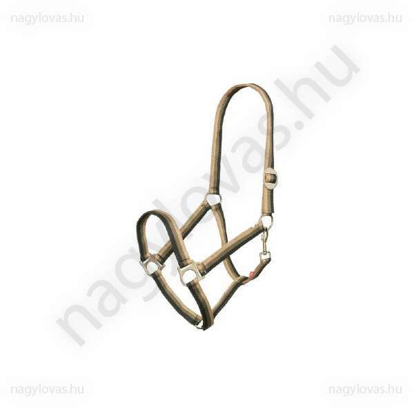 QHP Economic kötőfék csíkos multi oliv