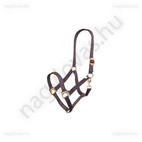 QHP Economic kötőfék multi bordó csíkos