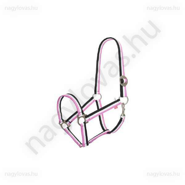QHP Economic kötőfék neon pink csíkos