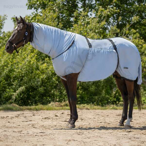 QHP Eczema rug Steel blue 205