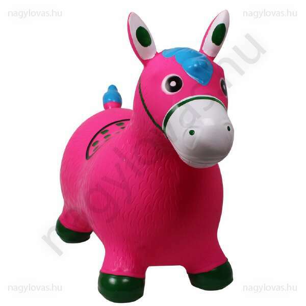 QHP felfújható ugráló póni pink