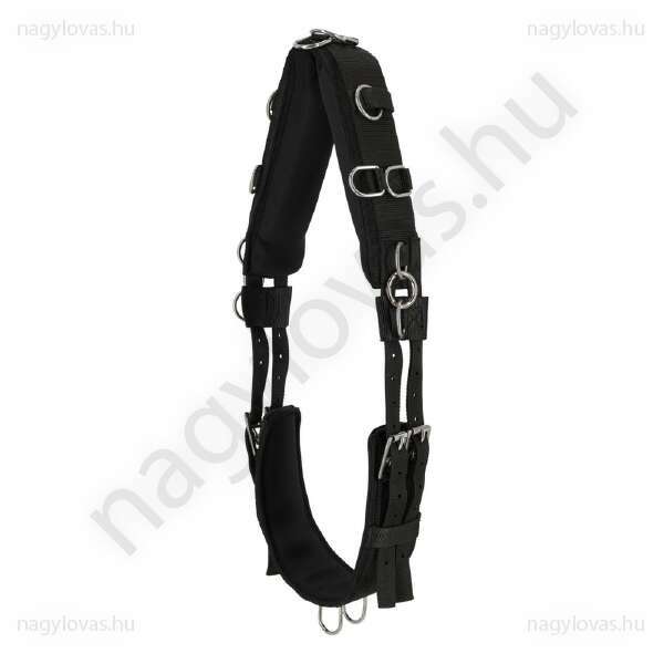 QHP futószárazó heveder fekete póni