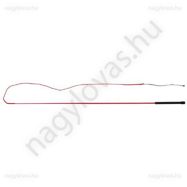 QHP futószárazó piros 1,80 m ostor
