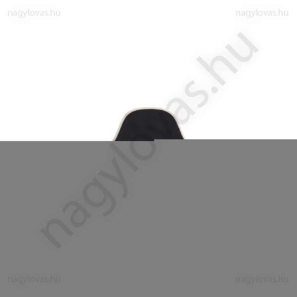 QHP heveder levehető szőrmével fekete  120 cm