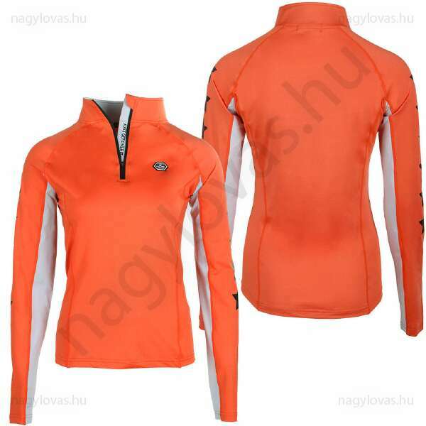 QHP hosszú újjú gyerek póló narancs 176