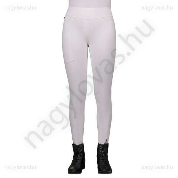 QHP Kae női lovaglóleggings fehér 42