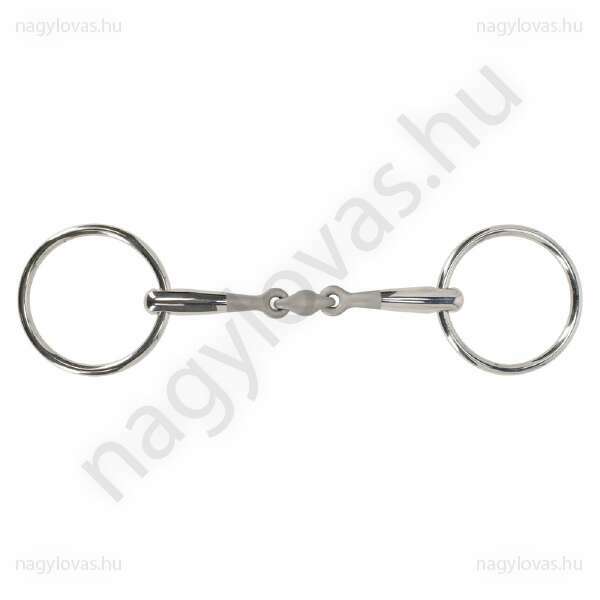 QHP  kétszertört anatómiai zabla 13,5