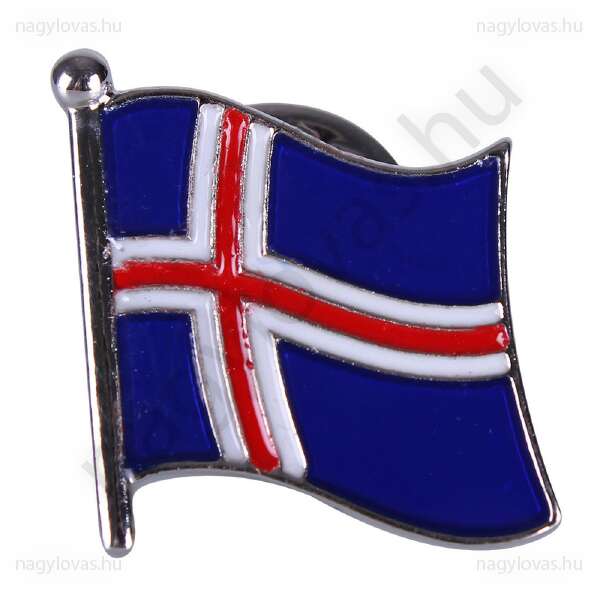 QHP kitűző pin Iceland