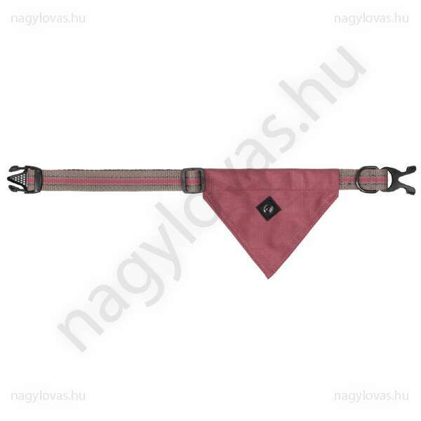 QHP kutyáknak való nyakörv kendővel flamingo M