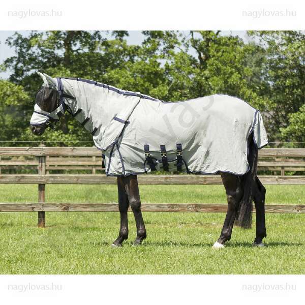 QHP légytakaró levehető nyakrésszel és maszkkal szürke 90 cm