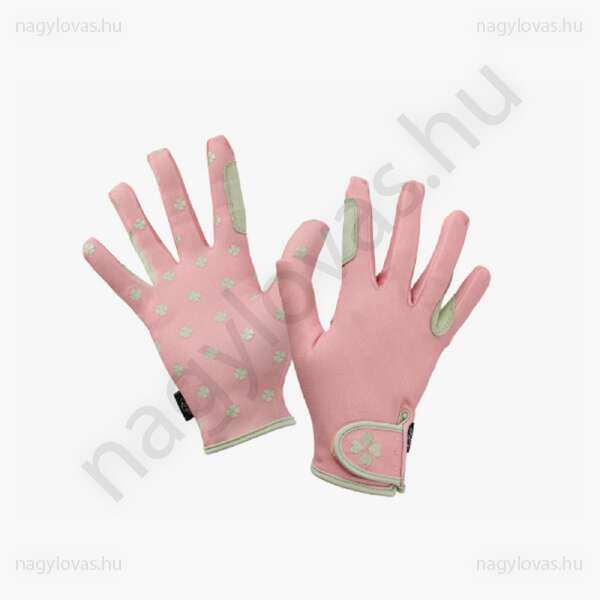 QHP Lucky Start lovagló kesztyű S pink