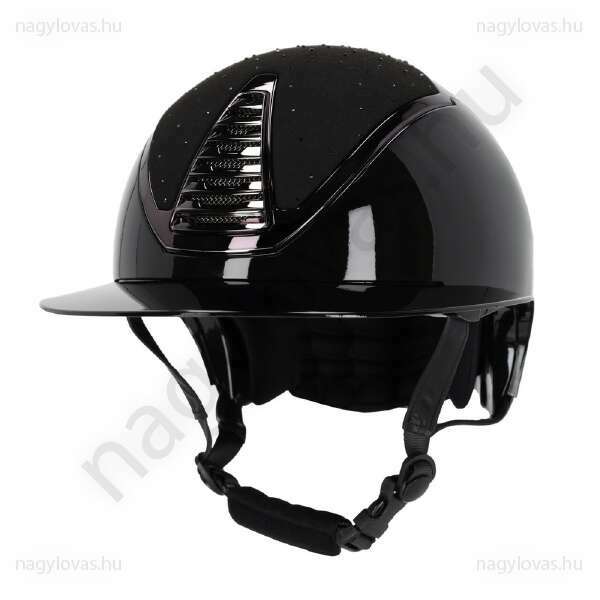 QHP Memphis hosszított napellenzős kobak fekete 51-55 cm