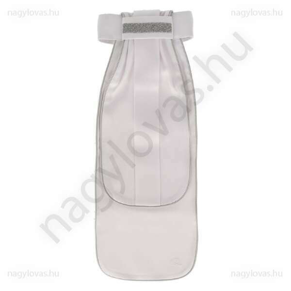 QHP Miyah zsabós nyakkendő fehér/ezüst S