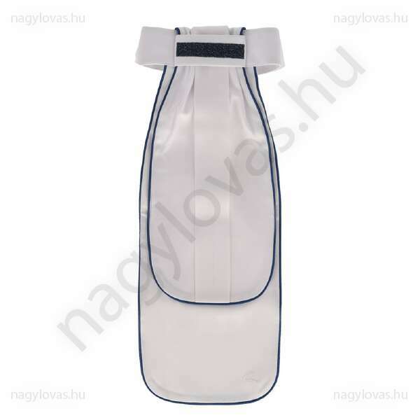 QHP Miyah zsabós nyakkendő fehér/s.kék M