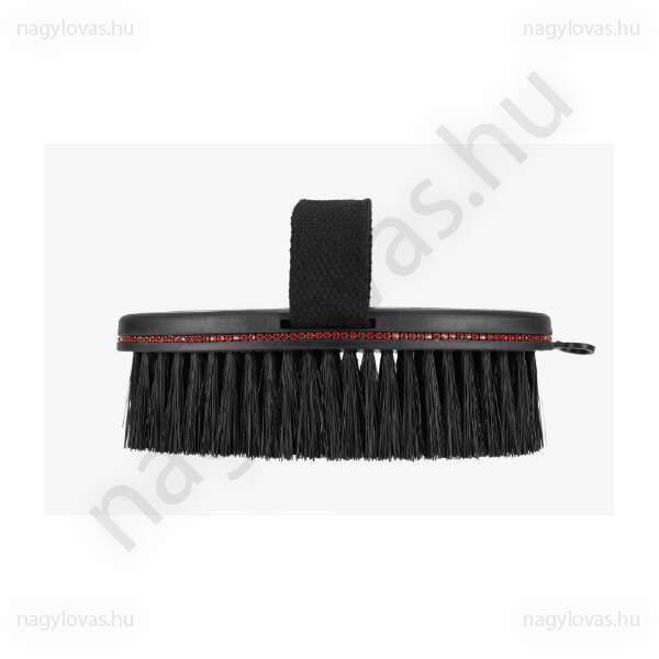 QHP Oakleigh Body Brush kefe Sunset Red/black