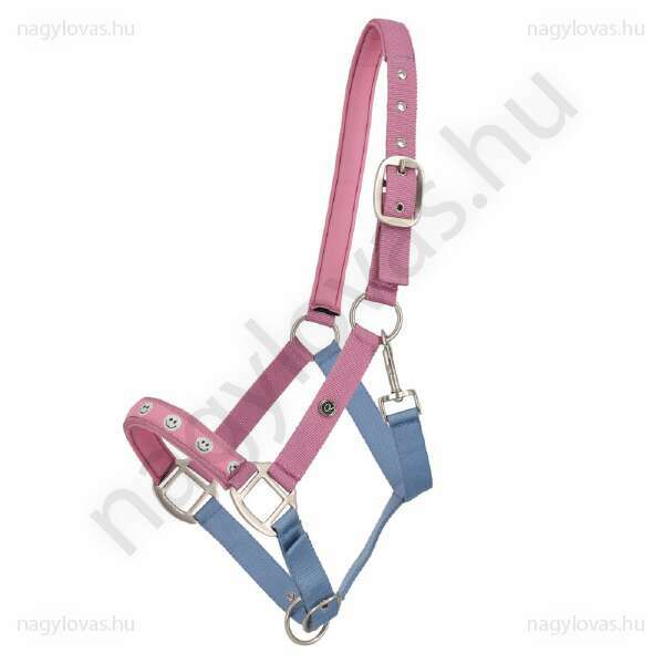 QHP Rosalynn kötőfék pink/blue