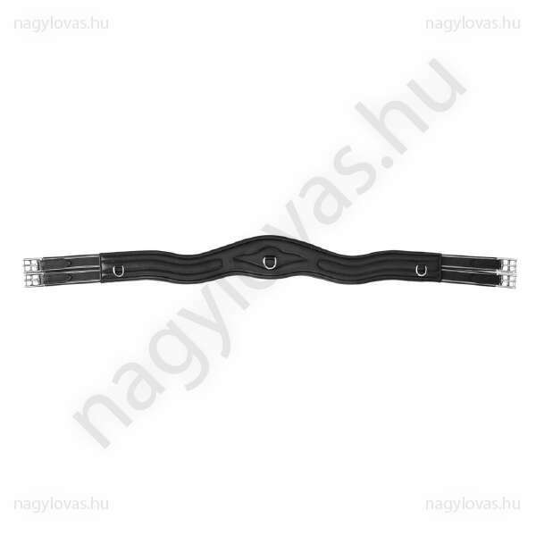 QHP Sensisoft gumis heveder fekete 130cm