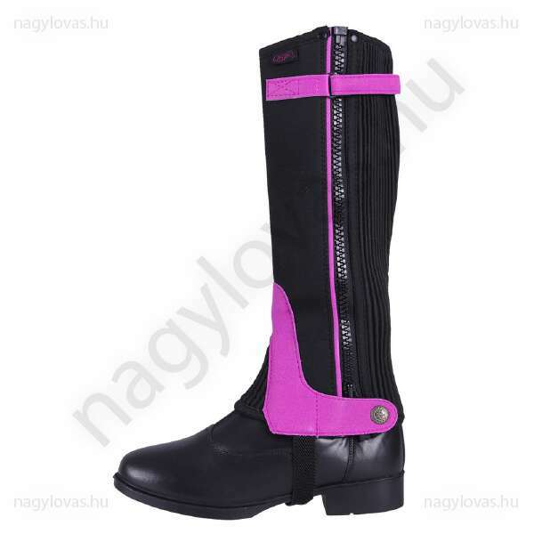 QHP Suede hopilett fukszia 12 év