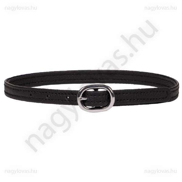 QHP Veganso sarkantyúszíj - Fekete - Junior