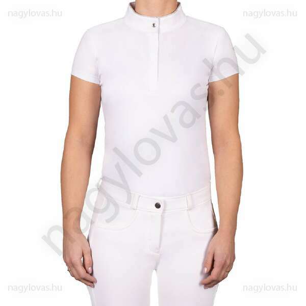 QHP Zayla Junior versenypóló fehér 104