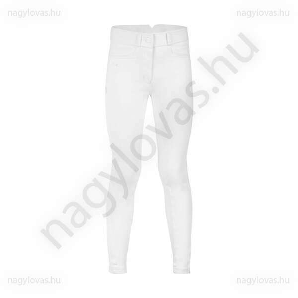 Riding World River gyerek lovaglónadrág fehér