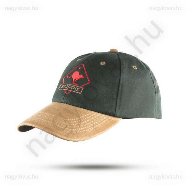 Skippis Oilskin baseball sapka zöld