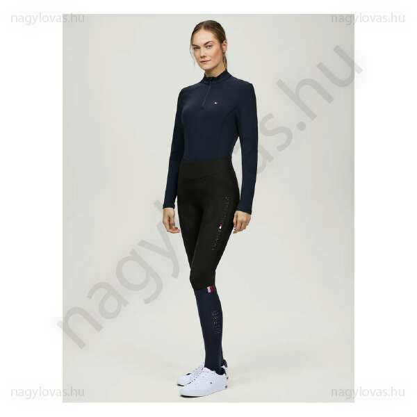 Tommy-Hilfiger Elmira Full Grip leggings fekete