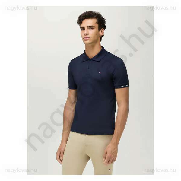 Tommy-Hilfiger Fresco férfi póló sky