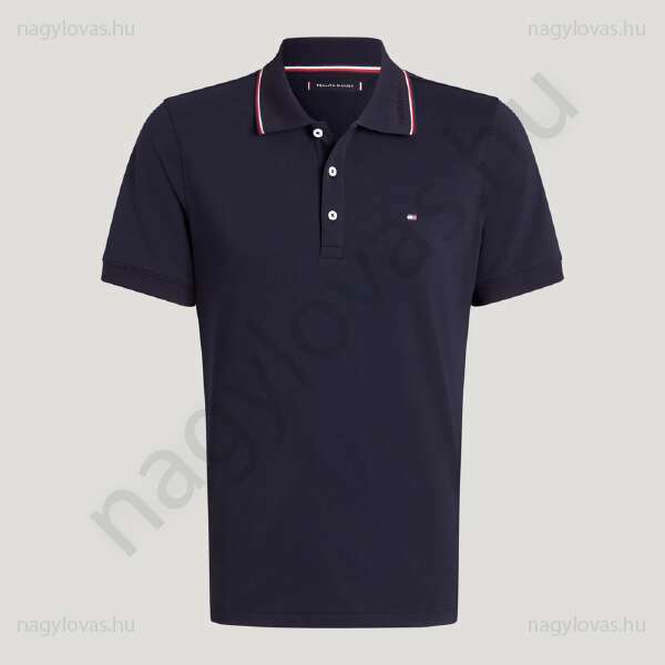 Tommy-Hilfiger Harrison férfi póló kék