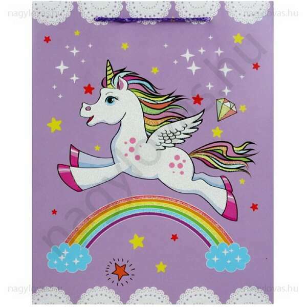 Unicorn papír táska 