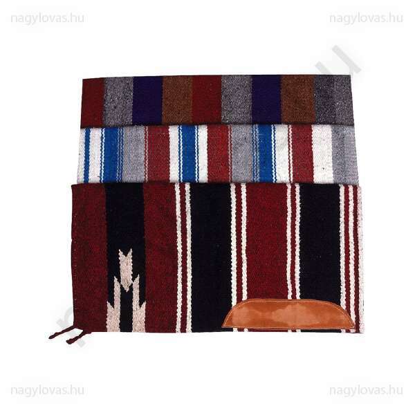 Westride navajo western nyeregalátét kék/fekete
